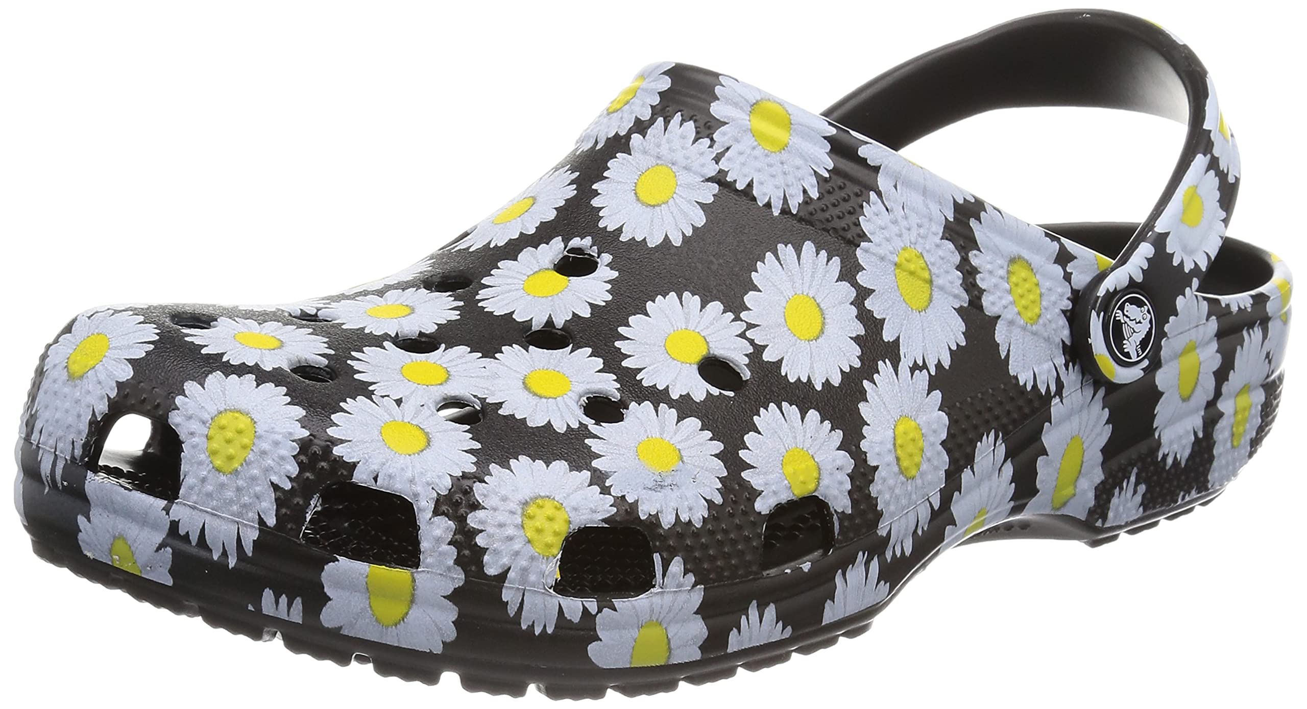 Crocs Unisex-Adult Classic Graphic Clogs - Comfortable Slip-On Shoes for Men & Women - Perfect for Casual Wear, Gardening, Beach & Indoor Use