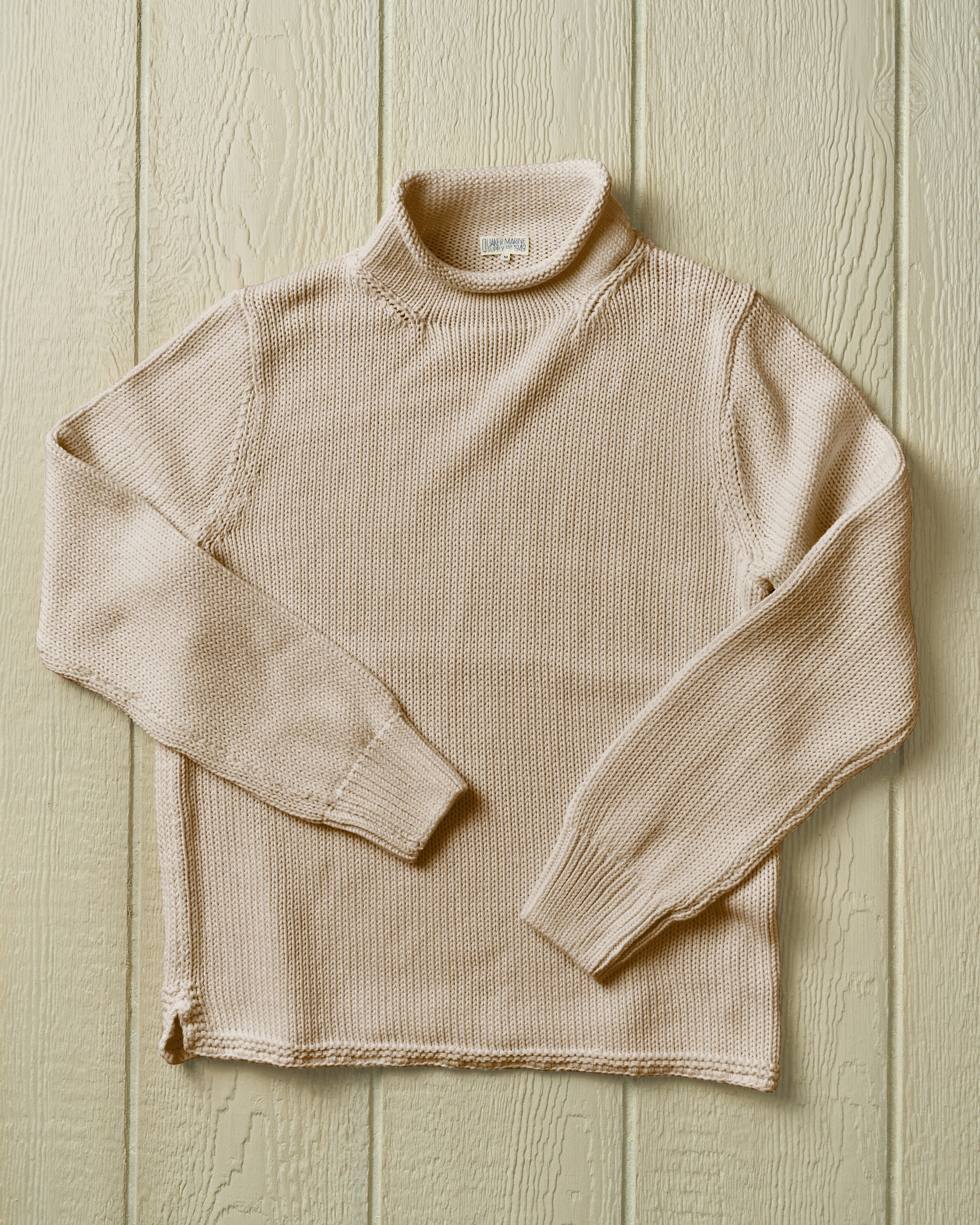 Premium Fisherman's Sweater in Oatmeal - Cozy Cable Knit Pullover for Men & Women | Perfect for Fall, Winter & Outdoor Adventures