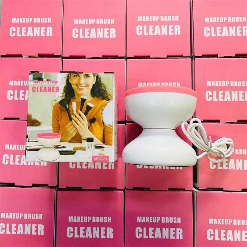 Ultreos Automatic Makeup Brush Cleaner - Electric Cosmetic & Paint Brush Washer with USB Cable | Perfect for Home Salon, Professional Makeup Artists & DIY Beauty Tools Cleaning