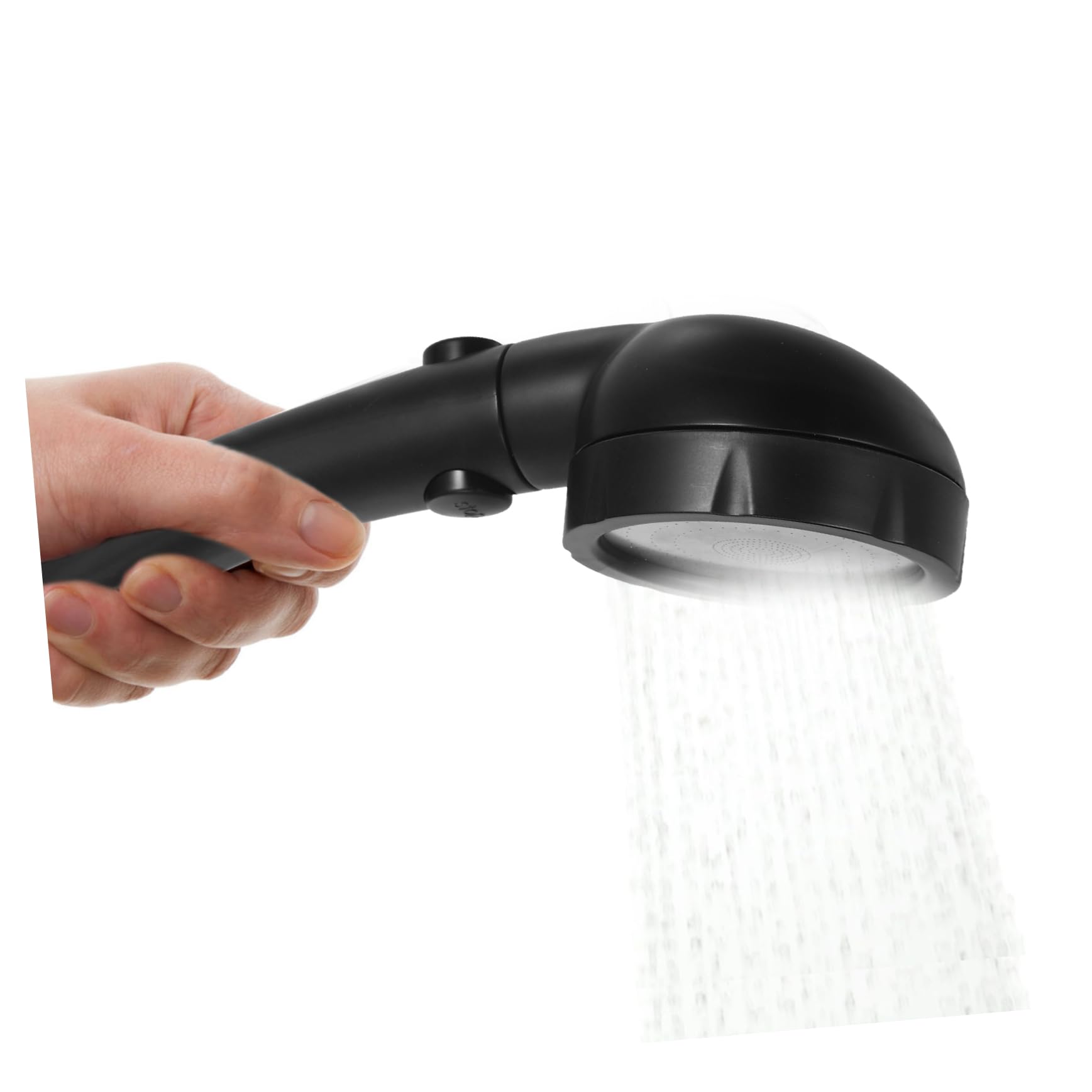 High Pressure Rain Shower Head - Plastic Bathroom Shower Nozzle Replacement with Adjustable Spray for Relaxing Home Spa Experience | Perfect for Housewarming Gifts & Bathroom Upgrades
