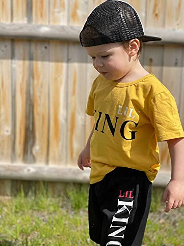 **Aalizzwell Toddler Boys' Short Sleeve T-Shirt & Camo Shorts Set - Summer Outfit for Playtime, Beach & Outdoor Adventures**