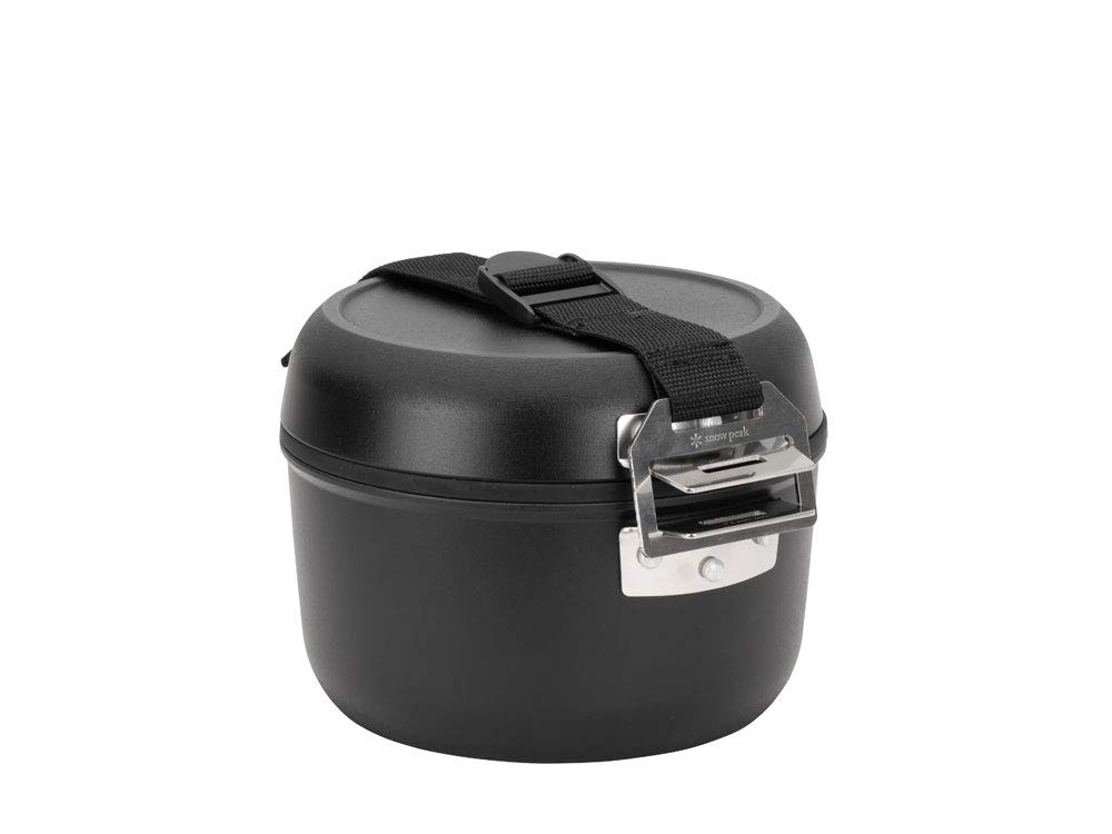 Snow Peak Titanium Camping Cookware Set - Lightweight Portable Outdoor Cooking Gear for Backpacking, Hiking & Camping | Perfect for Camp Stoves & Backcountry Adventures