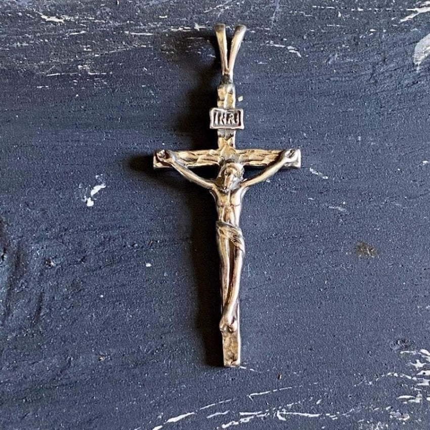 925 Sterling Silver Crucifix Pendant Necklace - Religious Jewelry for Men & Women - Perfect for Church, Baptism, and Everyday Faith Wear