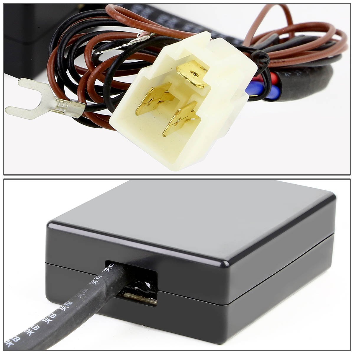 Auto Dynasty Programmable Universal LED Digital Display Turbo Cool Down Timer - Black | Perfect for Car Racing, Performance Tuning & Engine Protection