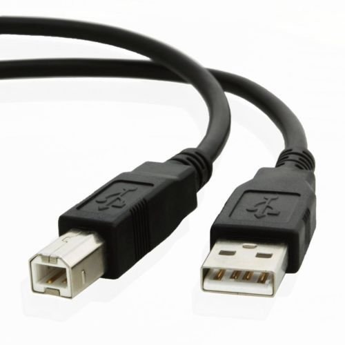 10ft USB Printer Scanner Cable for Brother MFC-7460DN Laser All-in-One Printer - High-Speed Data Transfer for Printing, Copying & Scanning - Perfect for Office & Home Use
