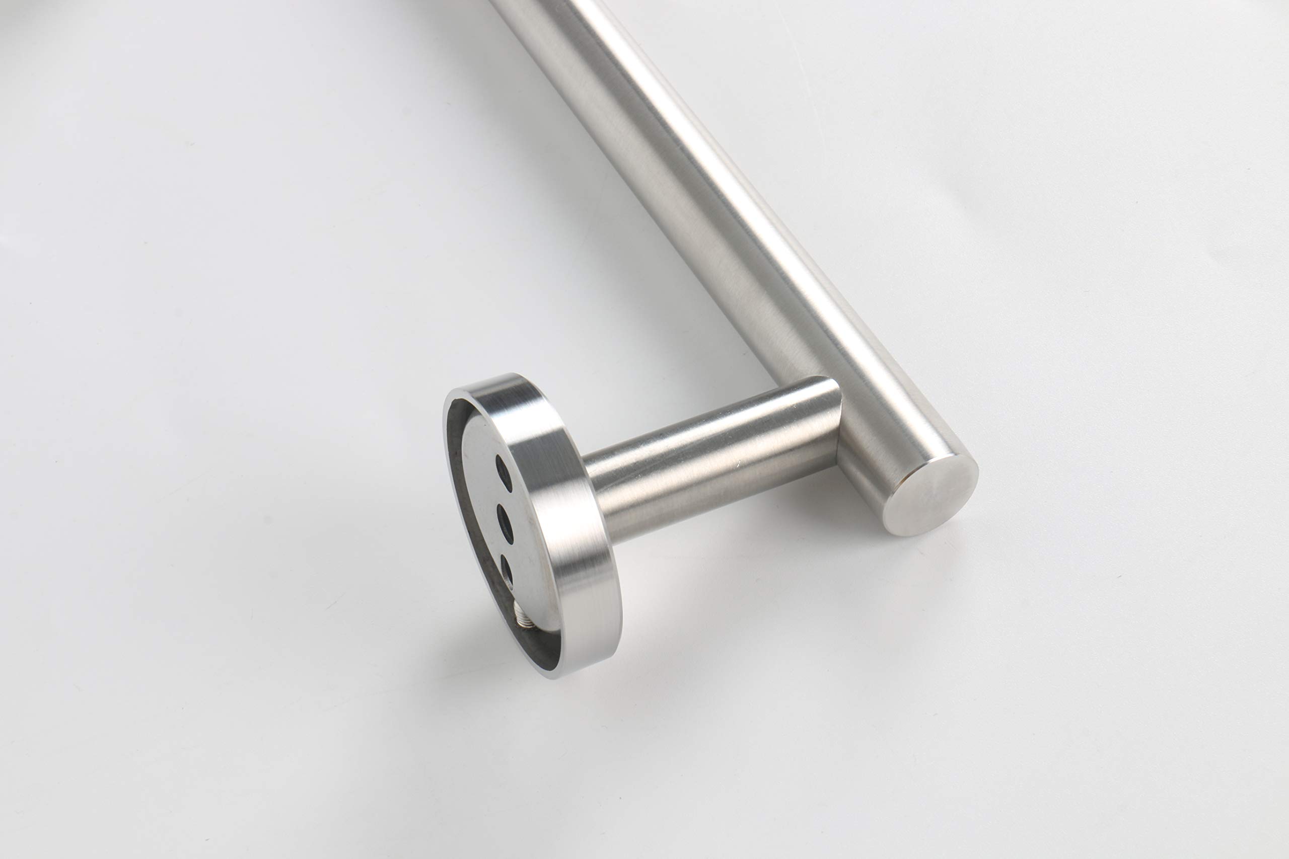 Premium TocTen 24IN Bath Towel Bar - Heavy Duty SUS304 Stainless Steel Wall Mounted Towel Holder for Bathroom, Brushed Nickel Finish - Perfect for Spa, Hotel & Luxury Home Decor
