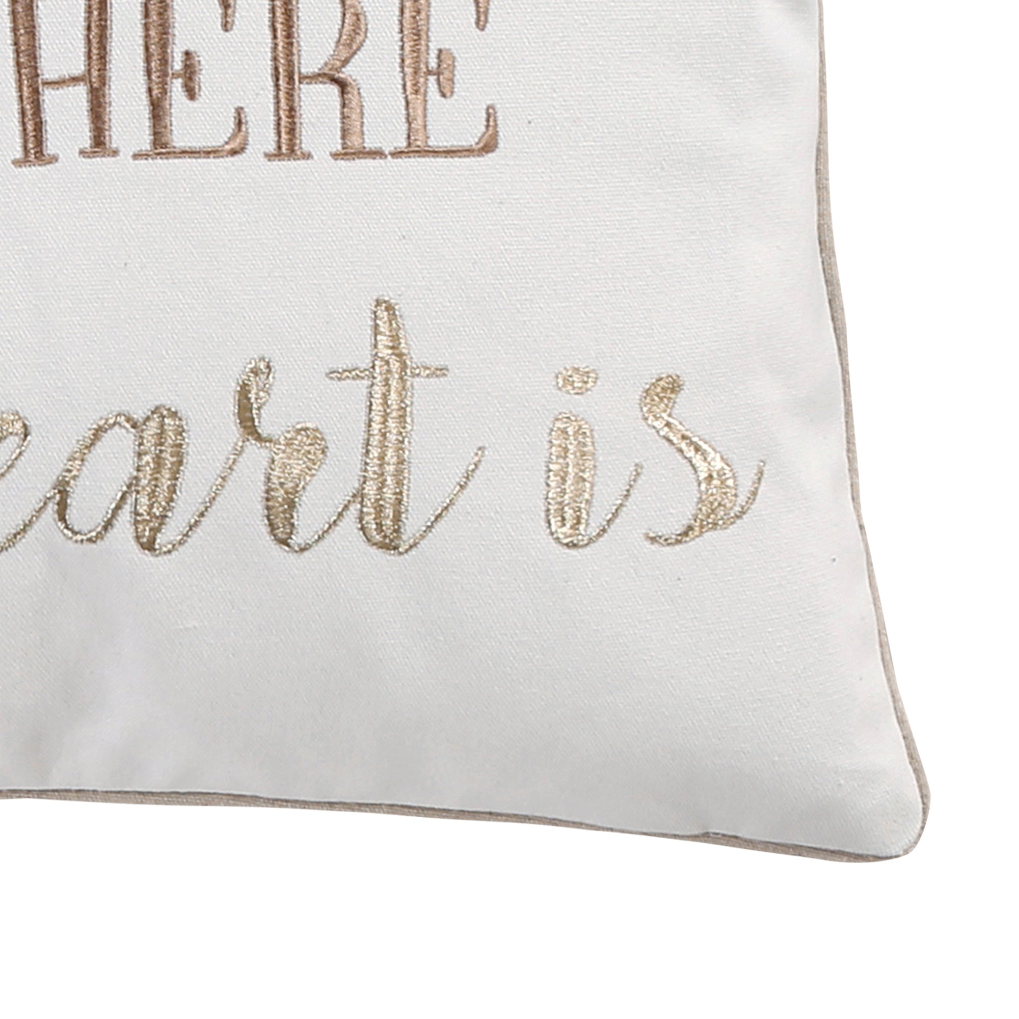 Angelica Linen Heart-Shaped Throw Pillow with Tassels - Soft Decorative Cushion for Sofa, Bed, Nursery & Home Decor