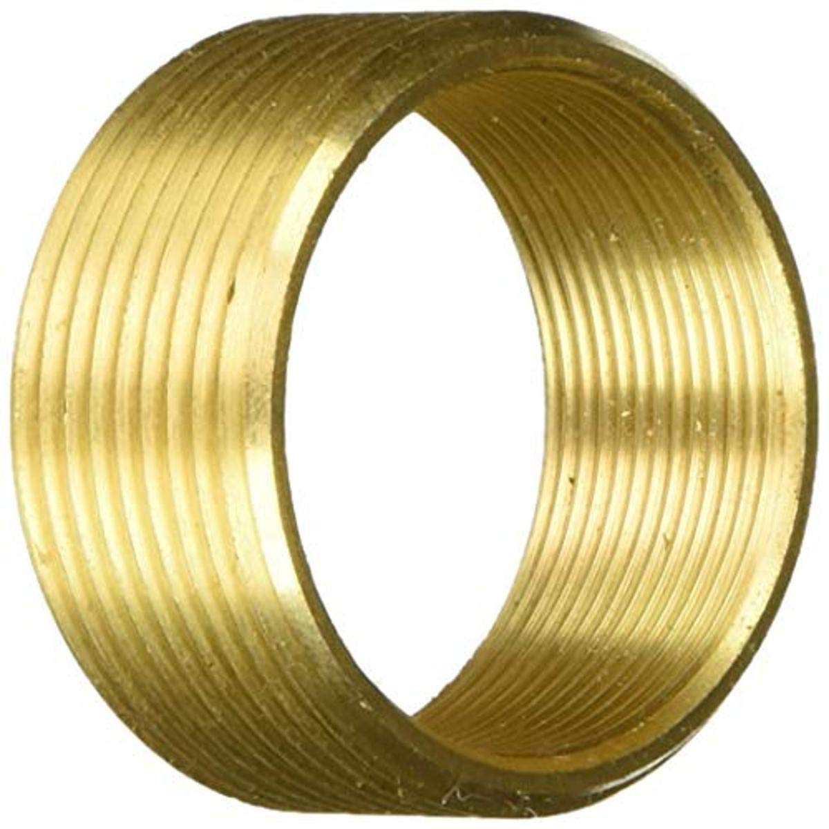 Westbrass 1 Inch Tall Brass Adapter Bushing 792BB - Heavy Duty Plumbing Fitting for Faucet, Sink, and Shower Installations