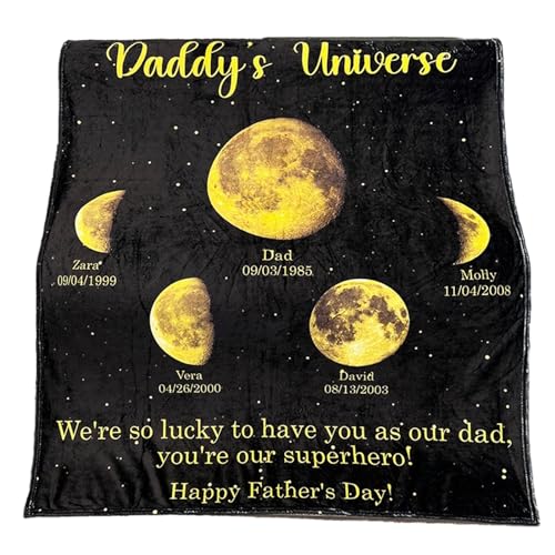 Daddy's Universe Blanket