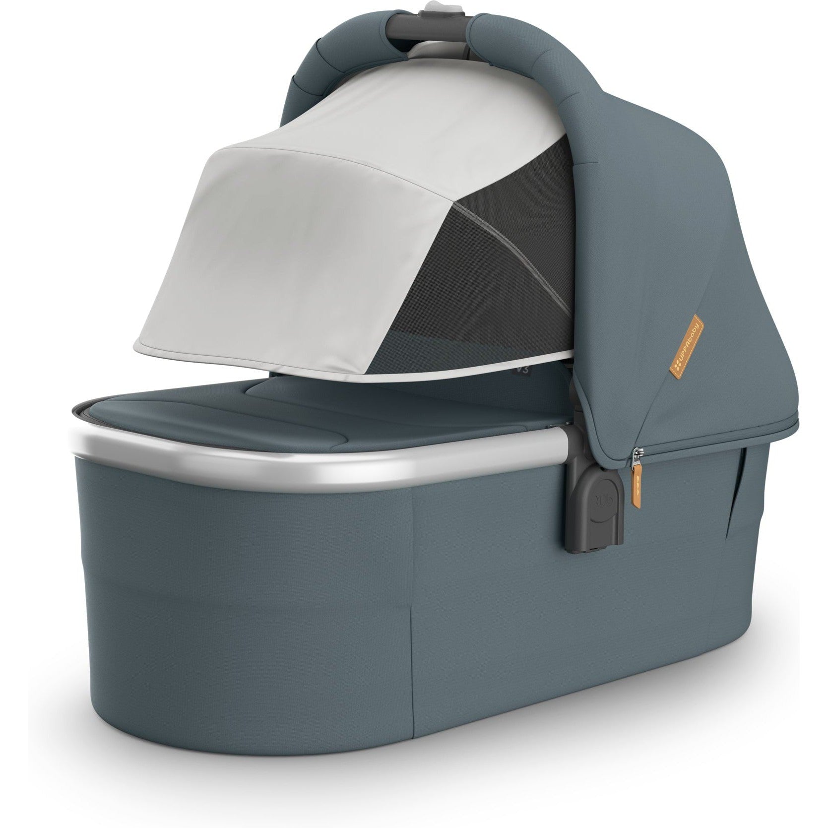 UPPAbaby V3 Bassinet for Vista, Cruz & Ridge Strollers - Lightweight, Portable Baby Bed for Newborns - Perfect for Travel, Home & Outdoor Use