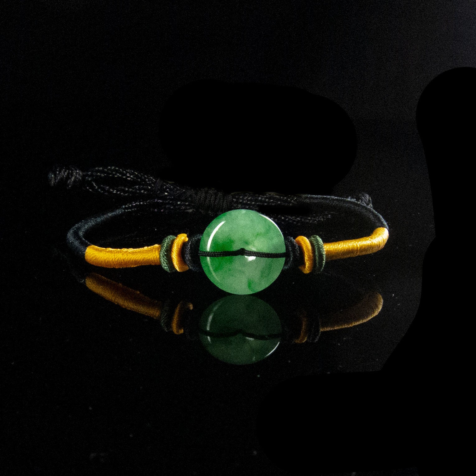 Natural Jadeite Bracelet for Women - Healing Green Jade Stone Bangle - Elegant Handmade Jewelry Gift for Meditation, Yoga & Spiritual Wellness