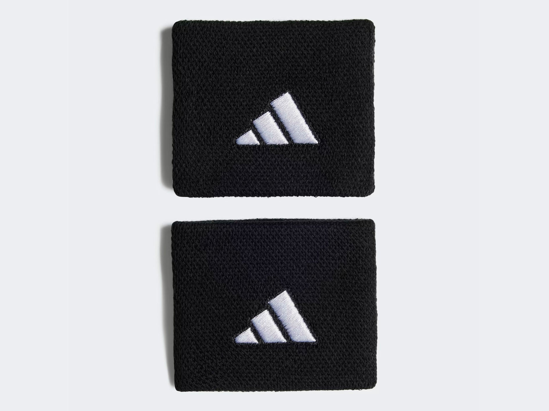 Adidas Tennis Wristbands for Men & Women - Breathable Sweat Absorbent OSFM Wrist Bands for Sports, Workouts & Gym - Black (IC3567)
