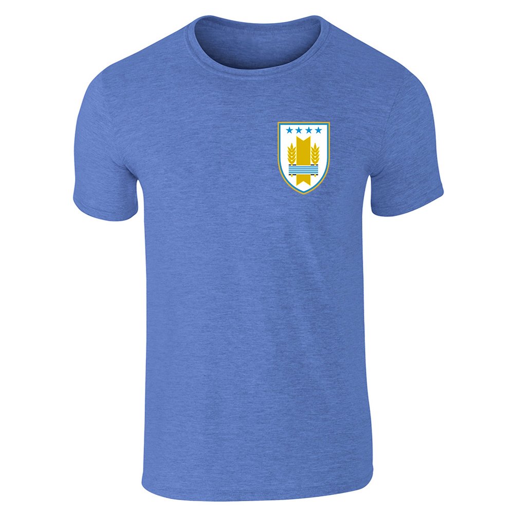 Uruguay Soccer Retro National Team Graphic T-Shirt for Men - Vintage Football Jersey Style Tee for Fans, Casual Wear & Game Day Outfits