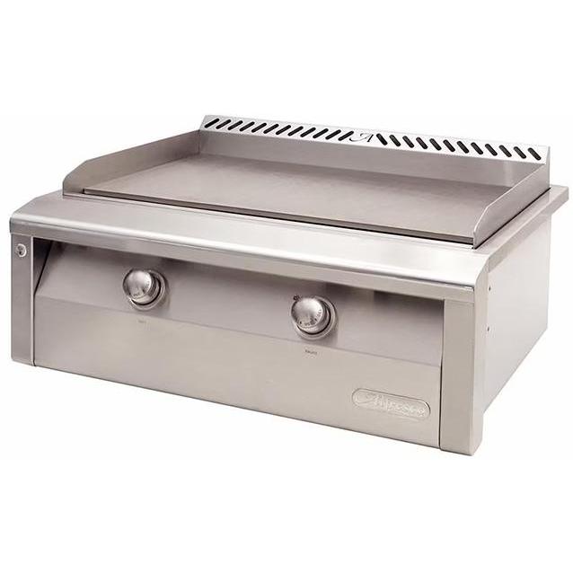 Alfresco Dual Zone™ Griddle with Cart AXE 30GTC LP - Professional Outdoor Gas Griddle for Backyard BBQ, Tailgating & Camping - Perfect for Patio, Deck & Outdoor Cooking