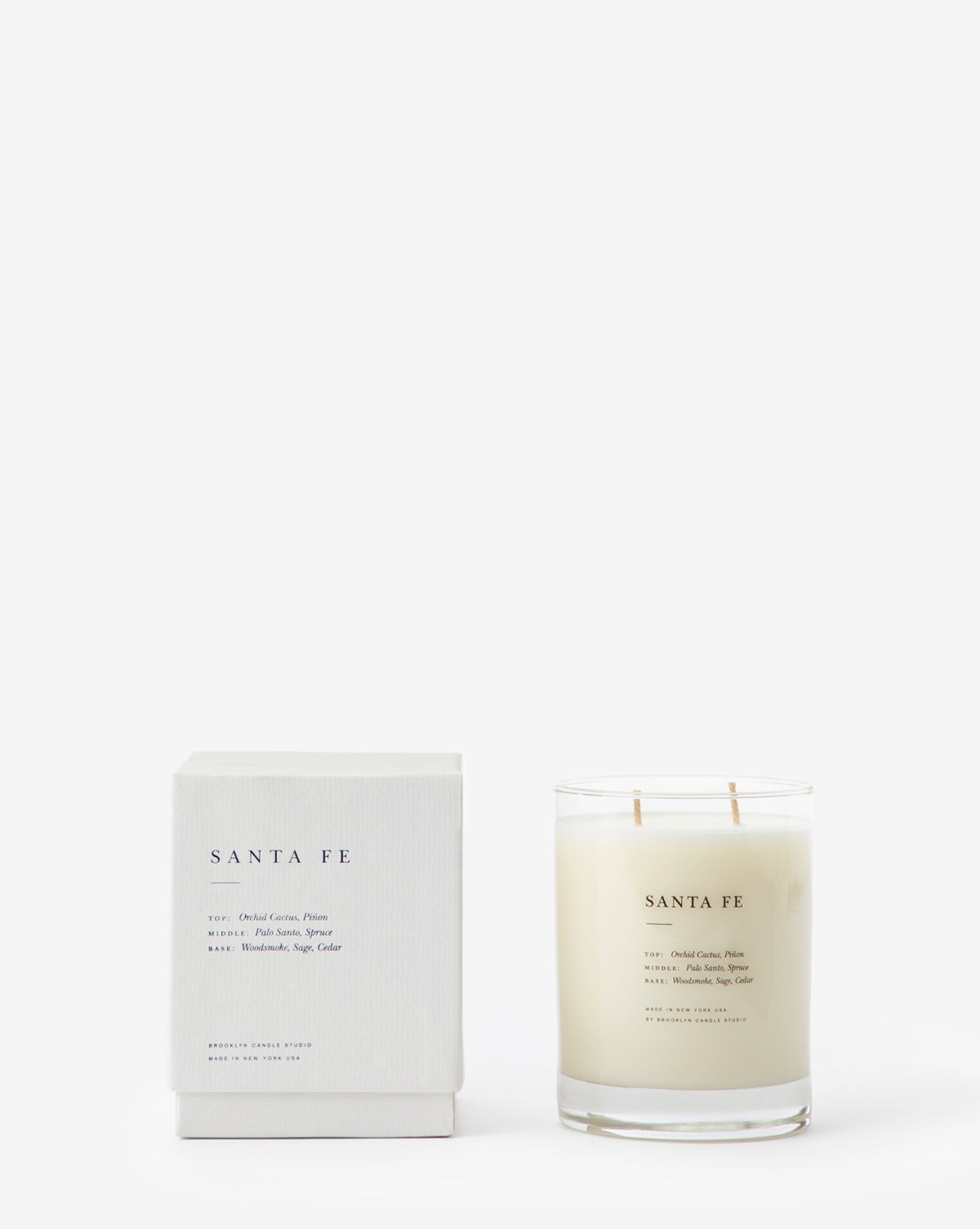 Premium Santa Fe Scented Soy Candle - Handmade in USA, Long-Lasting Fragrance for Home, Office, Yoga & Meditation Relaxation