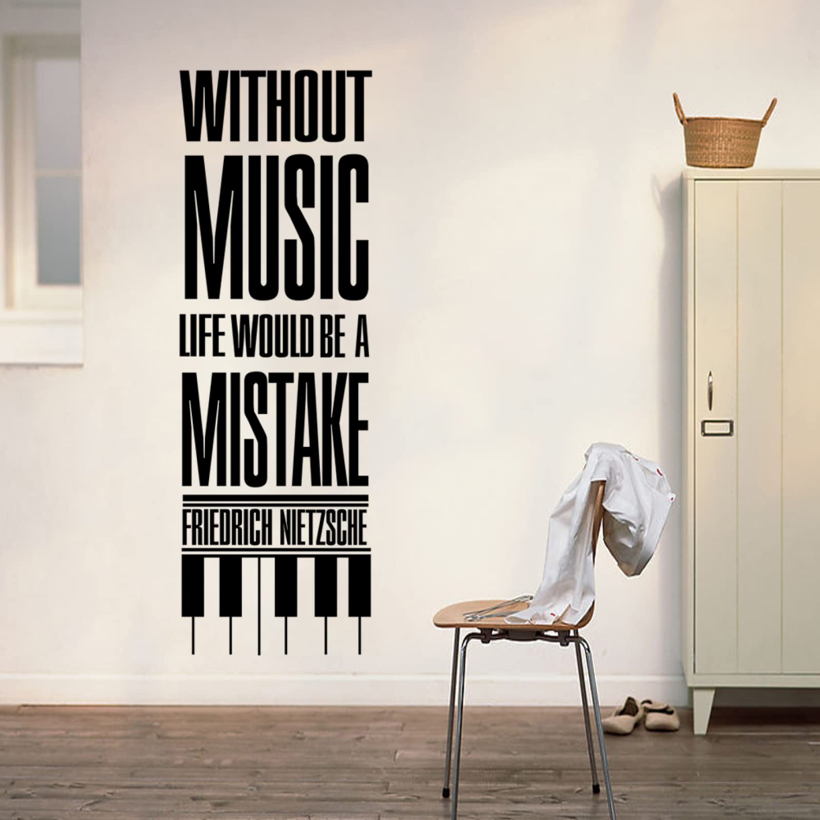 Without Music Life Would Be a Mistake
