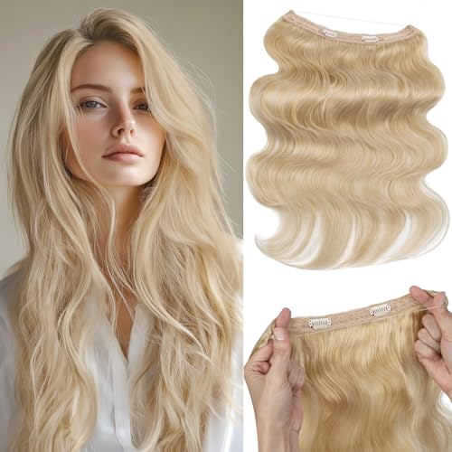 Wavy-Platinum Blonde