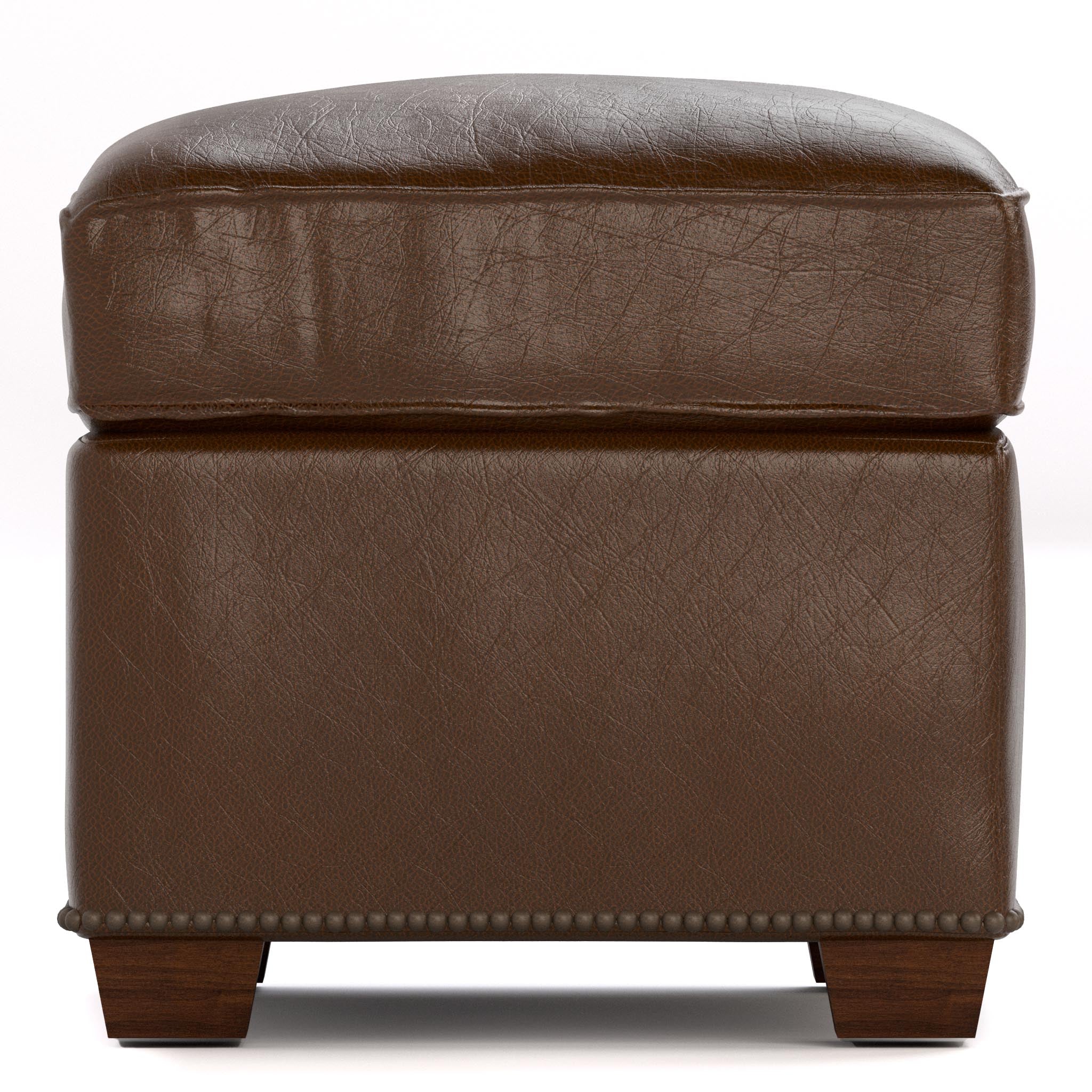 Wharton Ottoman - Modern Storage Ottoman with Lift Top, Soft Upholstered Seat for Living Room, Bedroom, or Office - Perfect for Extra Seating & Hidden Storage