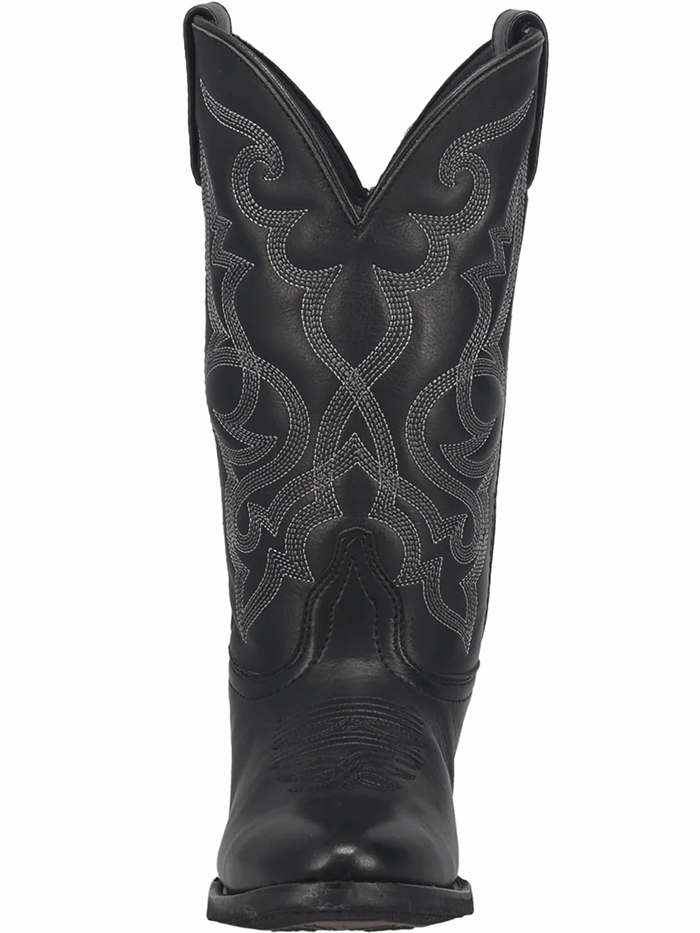 Laredo 51110 Women's MADDIE Leather Boots - Black Ankle Boots for Casual Wear, Work & Outdoor Activities