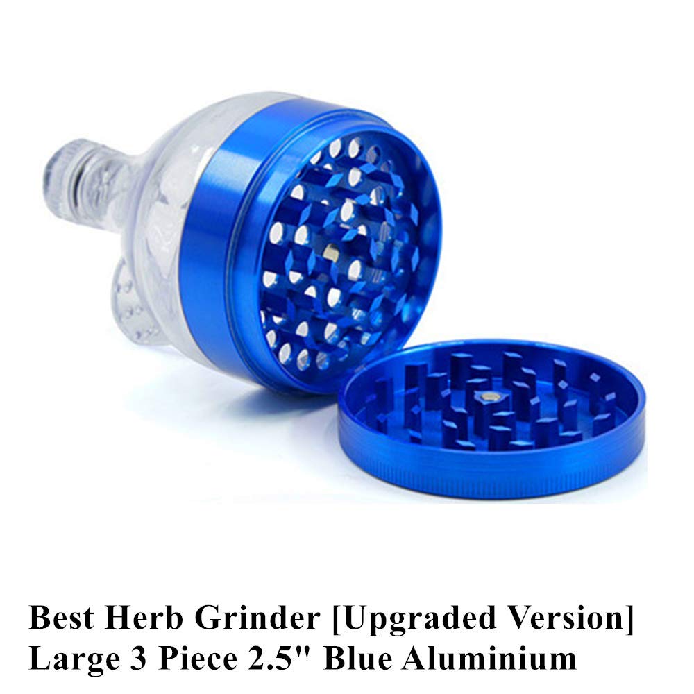 OMO Spice Grinder - Upgraded 3-Layer Kitchen Powder Mill with 2.5