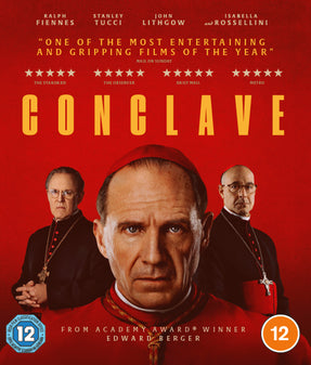 Conclave Blu-ray Movie - Thriller Film with Stellar Cast | Perfect for Movie Nights & Home Theater Entertainment
