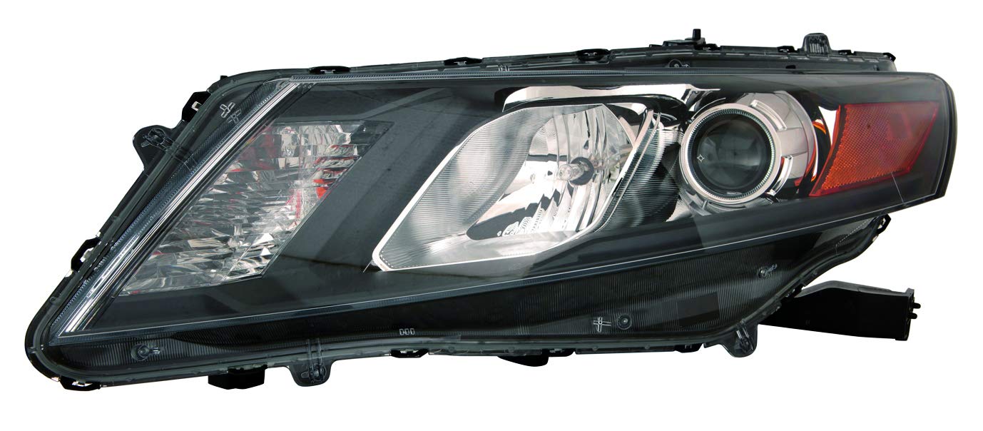 DEPO 317-1160L-AS2 Headlight Assembly for Honda Crosstour 2010-2012 - Driver Side Replacement - High Performance LED Headlights for Night Driving & Enhanced Visibility