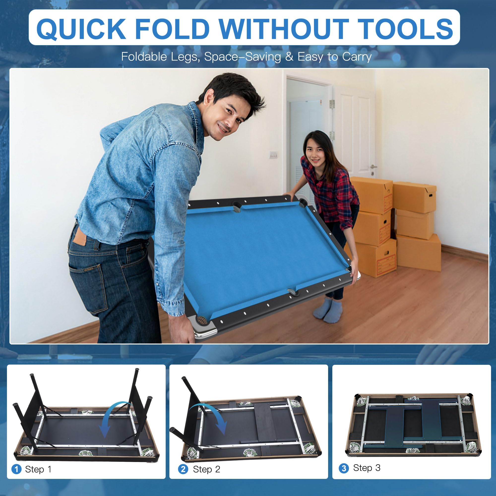 3 in 1 Multi Game Table - 65.75
