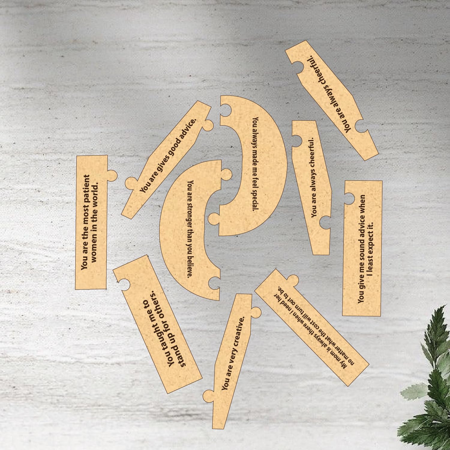 Best Wooden Puzzle Gift for Mom - Personalized Mother's Day Present - Thoughtful Keepsake for Mummy, Grandma & Loved Ones - Perfect for Birthdays, Anniversaries & Special Occasions
