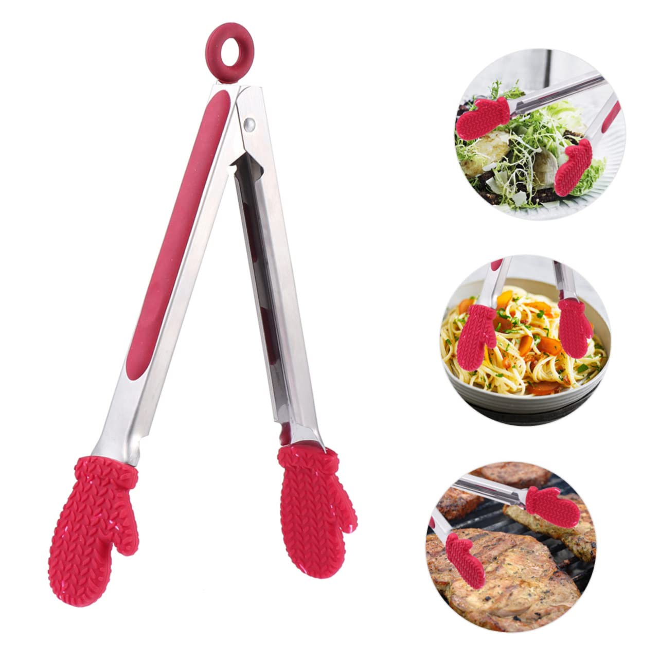 Multipurpose Glove-Shaped Food Clip Tongs - Kitchen Utensil for Cooking, Baking, and Food Storage | Perfect for Kitchen, Picnic, and Party Use