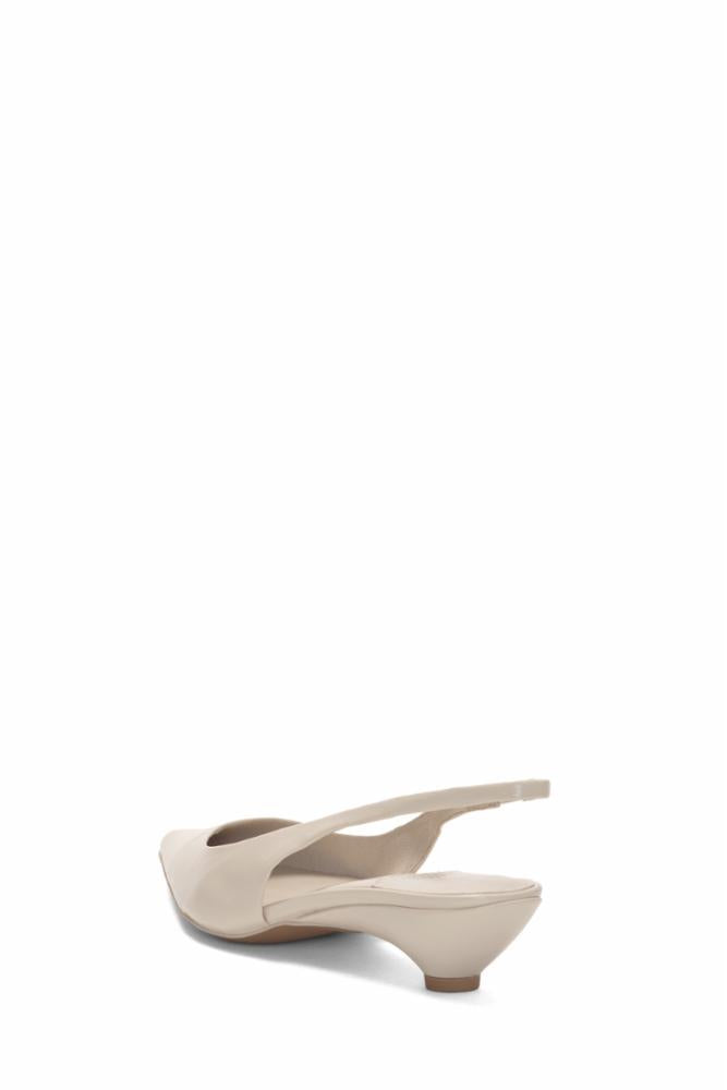 Jeffrey Campbell Women's Monday Cream Crinkle Leather Boots - Stylish Ankle Booties for Fall & Winter | Perfect for Office, Date Night & Casual Outfits
