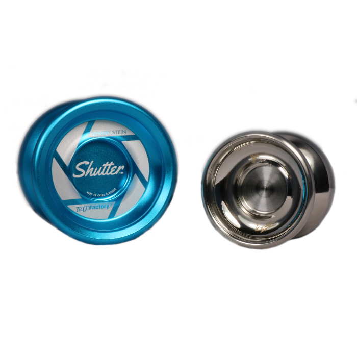 YoYoFactory Steel Shutter Undersize Yo-Yo - Professional Performance Yo-Yo for Tricks & Competitions | Perfect for Beginners & Advanced Players