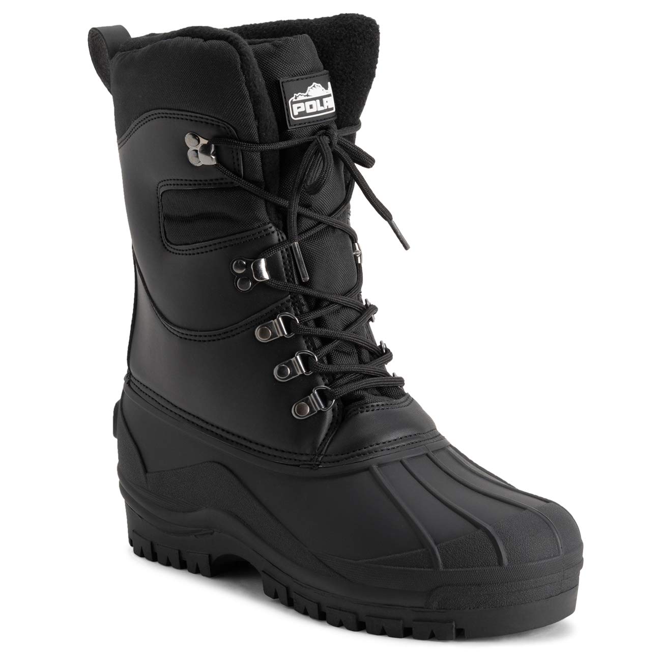 Men's Waterproof Snow Boots - Thermal Hiking & Safety for Winter