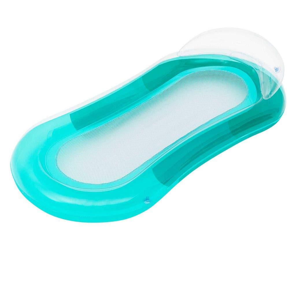 Bestway 43103-18 Aqua Lounger Inflatable Pool Float - Comfortable & Durable for Adults, Multicolor - Perfect for Relaxing in Swimming Pools, Lakes & Beaches