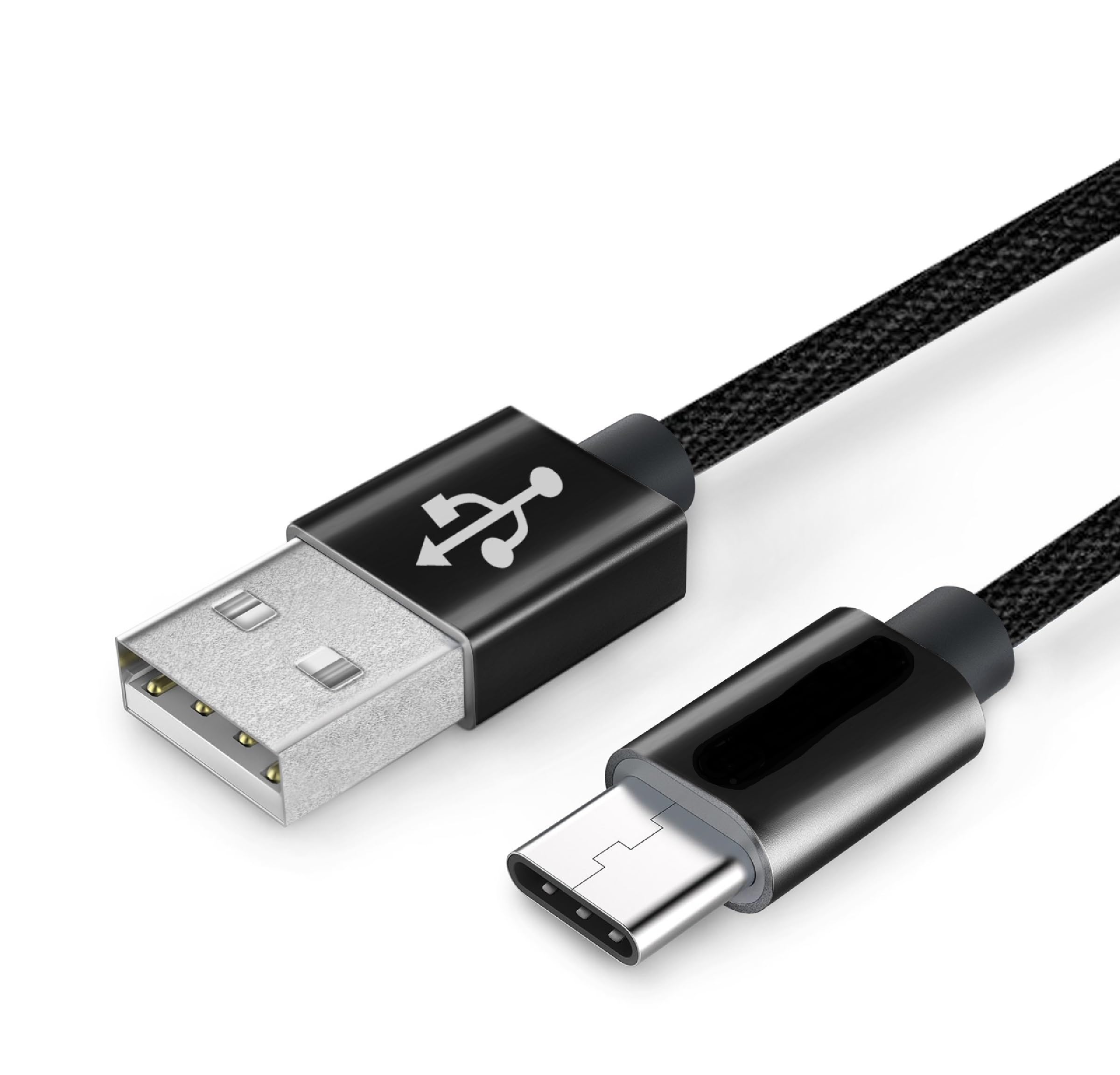 Fast Charging USB 3.1 Type C to USB A Cable for Google Pixel 3a G020H / HTC Sargo - 3FT High-Speed Charger & Data Sync Cable - Perfect for Travel, Home & Office Use