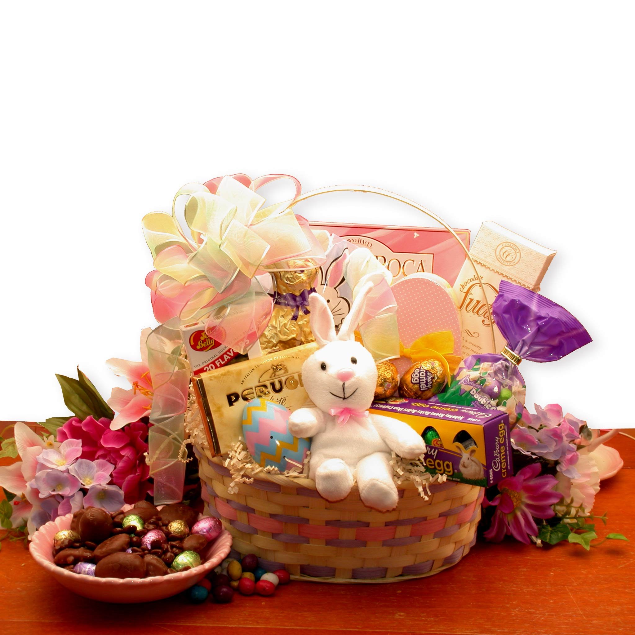 Easter Gift Basket - Premium Assorted Treats & Goodies for Easter Celebrations, Parties, and Family Gatherings