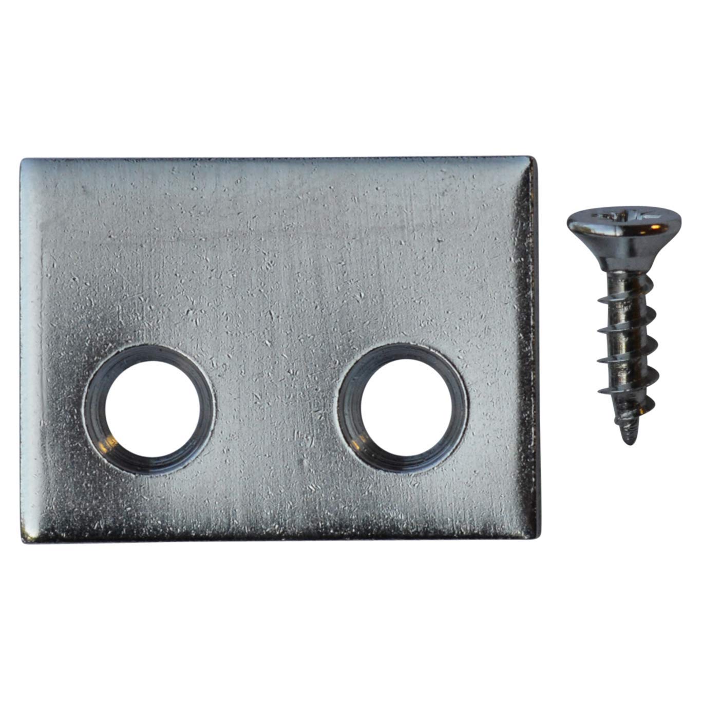 BRAMAH ROLA Sash Window Stop Plate - Pack of 10 with 20 Screws - Secure & Durable Window Restrictor for Child Safety & Home Security - Perfect for Victorian, Georgian & Traditional Homes