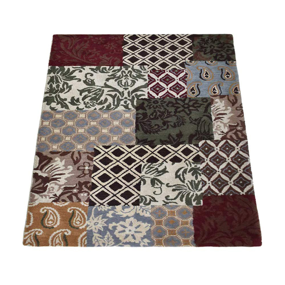 Hand Tufted Icelandic Poppy Rug - Soft Bohemian Wool Area Rug for Living Room, Bedroom & Nursery Decor