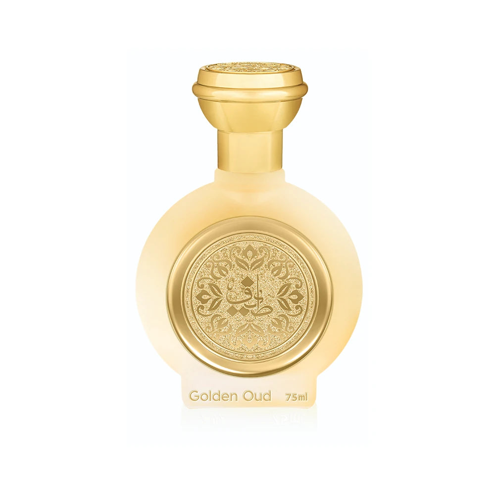 Golden Oud Eau de Parfum 75ml - Premium Long-Lasting Perfume for Men & Women - Perfect for Evening Events, Romantic Dates & Special Occasions