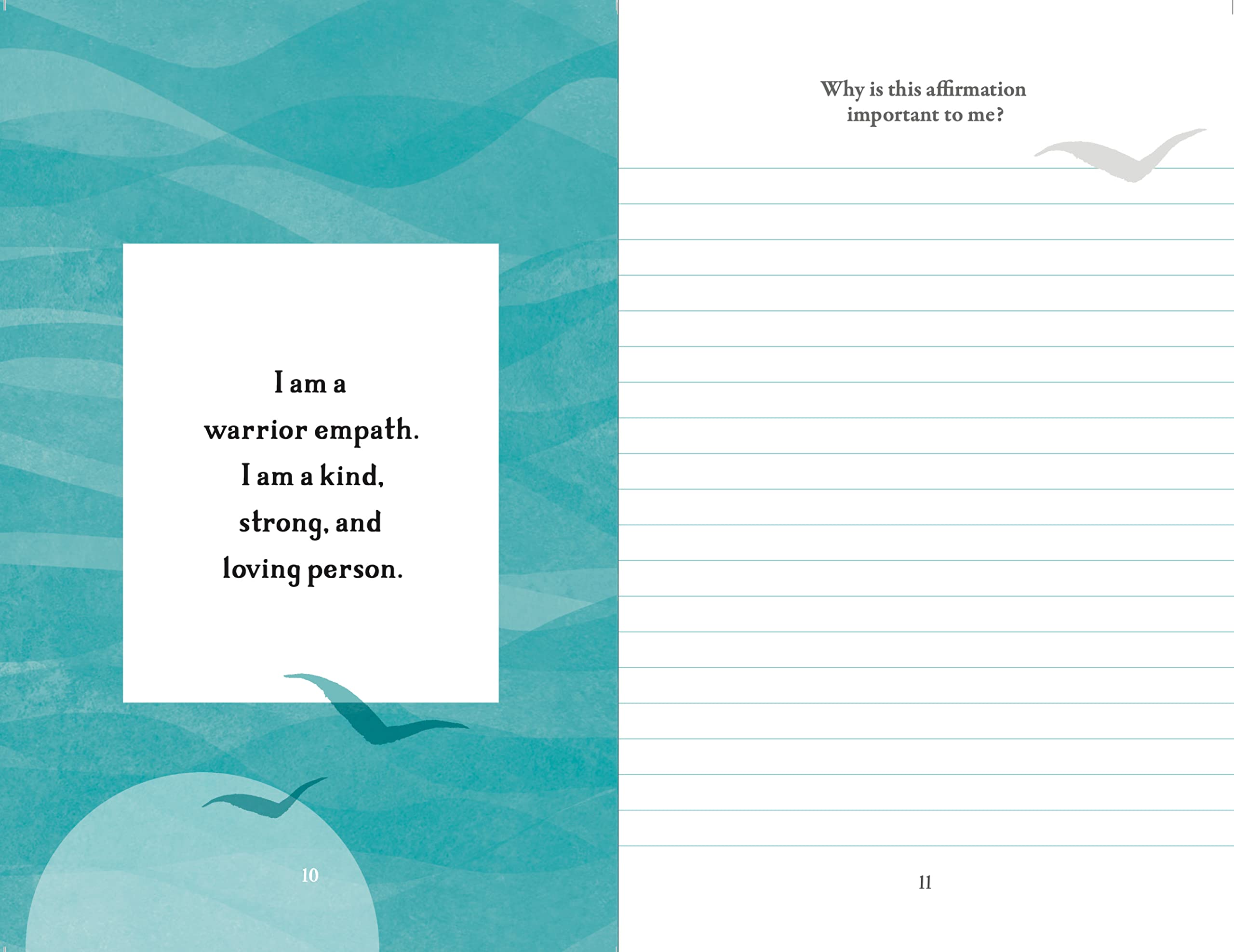 Positive Affirmations for Empaths - Daily Self-Care & Emotional Healing for Highly Sensitive People (Use for Meditation, Journaling & Stress Relief)