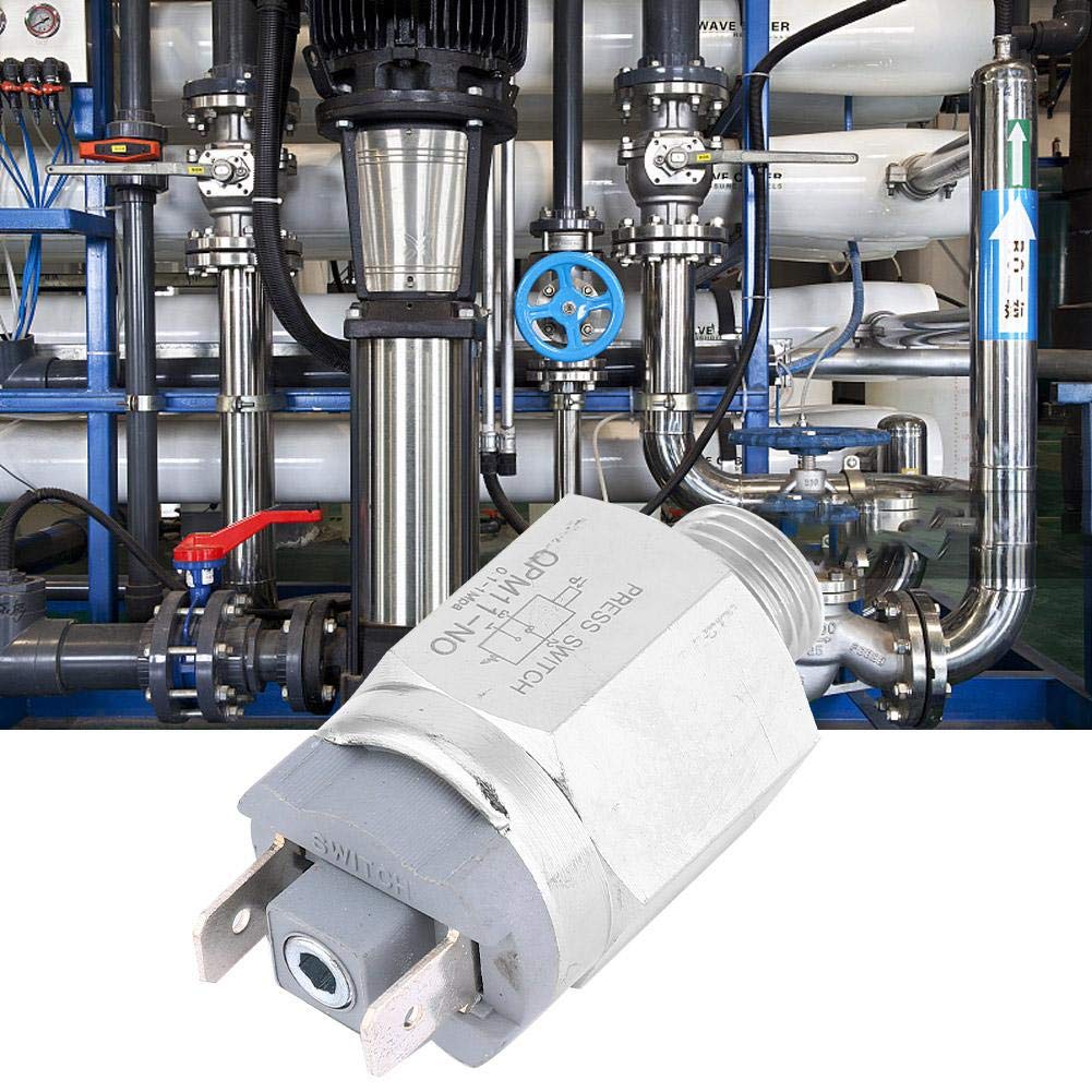 QPM11-NO Adjustable Normally Open Pressure Switch Controller for HVAC, Air Compressors & Industrial Equipment - Professional & General Use Applications