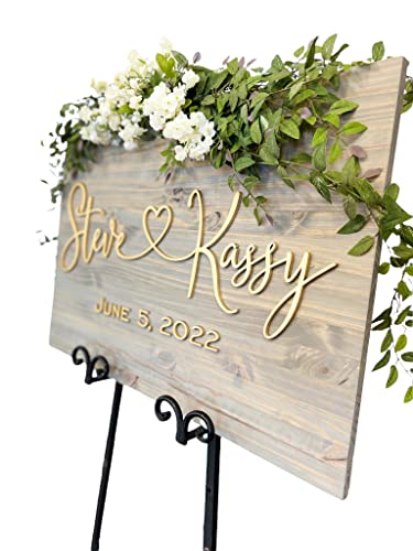 Gray + Gold Letter