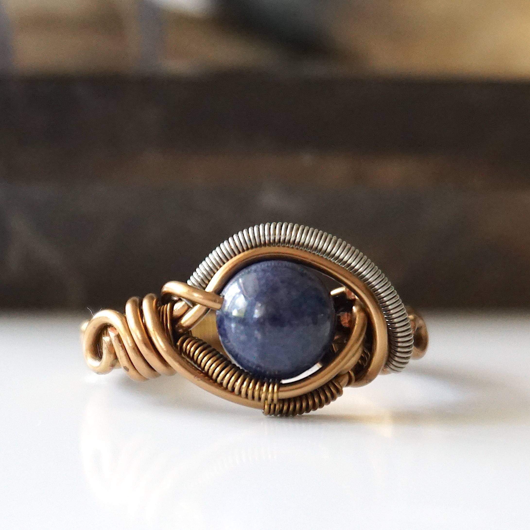 Natural Sapphire Ring for Women - Genuine Blue Sapphire Jewelry for Engagement, Wedding & Everyday Wear