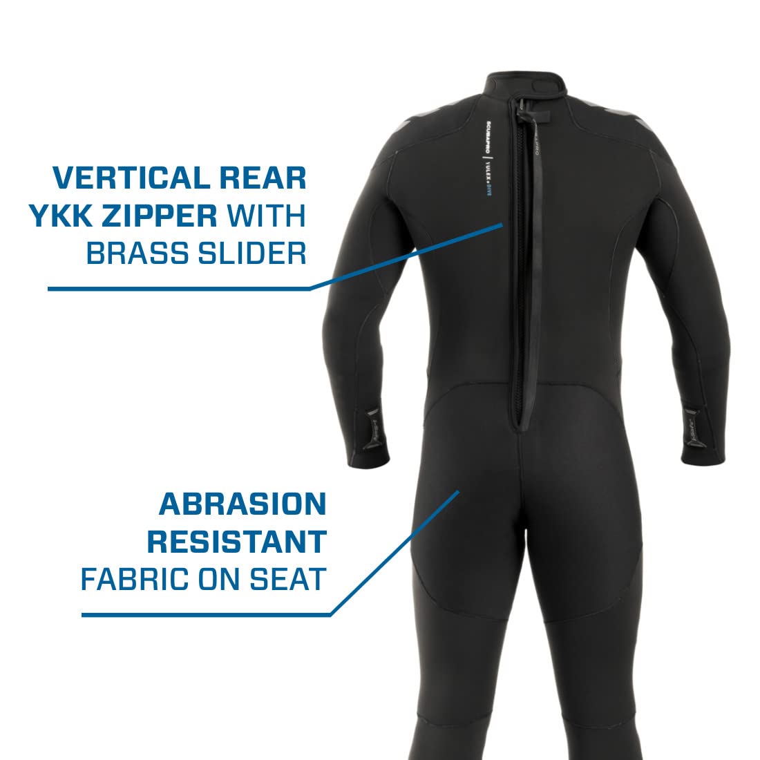 SCUBAPRO Everflex Yulex 5/4mm Men's Wetsuit - Premium Neoprene Diving Suit for Scuba, Snorkeling & Cold Water Surfing