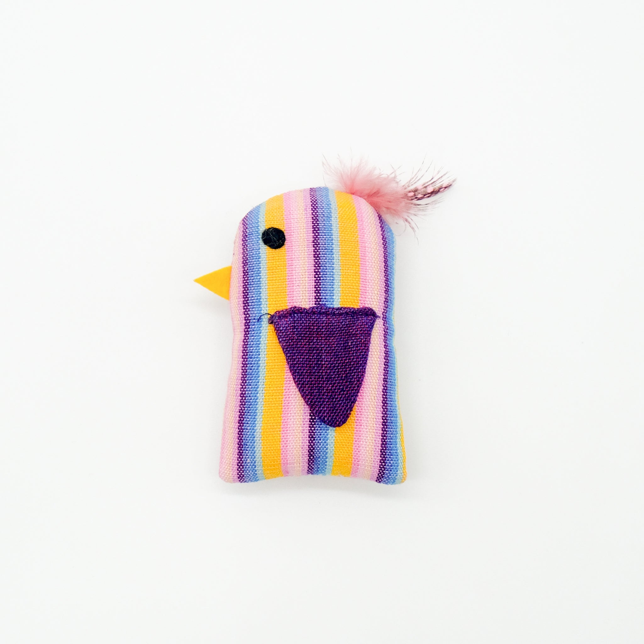 Organic Catnip Birdie Cat Toy - Natural & Safe Kitten Plaything for Indoor Cats - Perfect for Playtime, Training & Bonding with Your Feline Friend