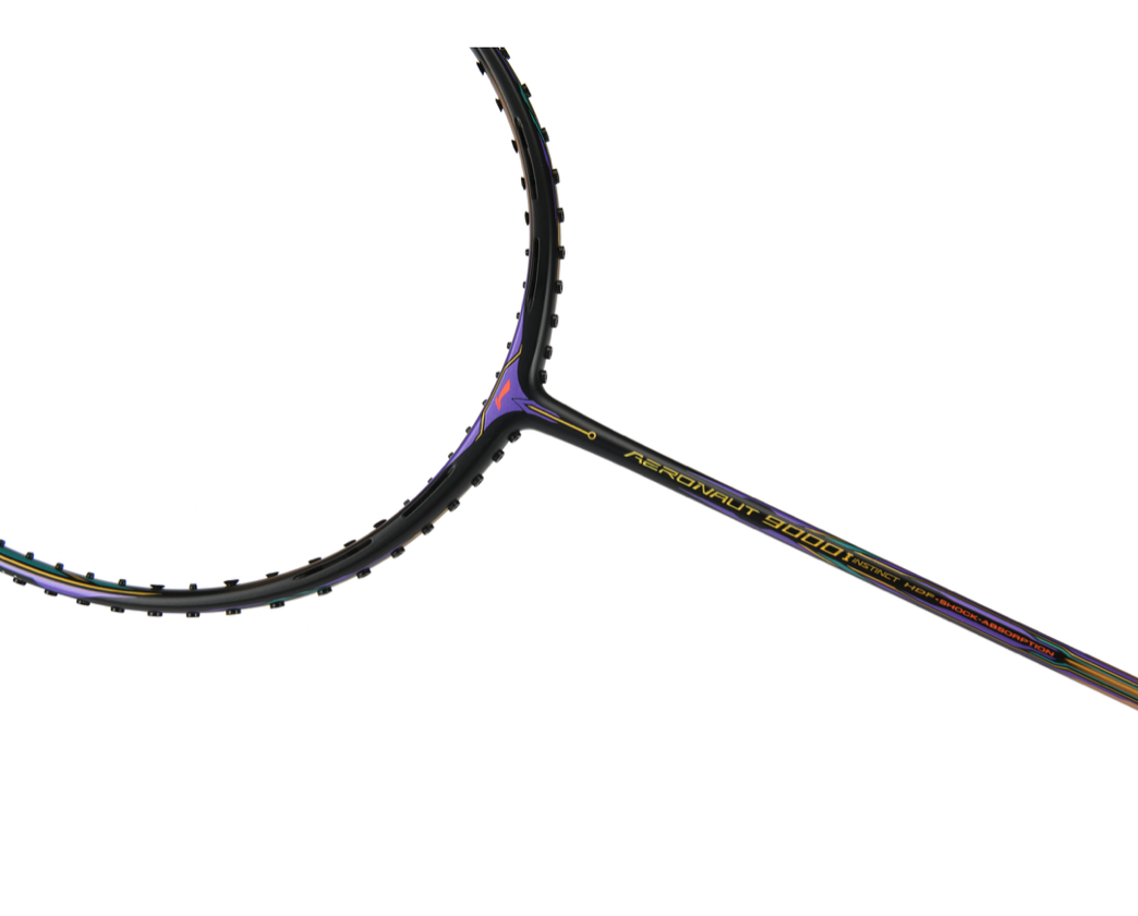 Li Ning Aeronaut 9000I Professional Badminton Racket Unstrung - AYPT407-5 | High-Performance Carbon Fiber Badminton Racket for Advanced Players | Perfect for Tournaments & Training Sessions