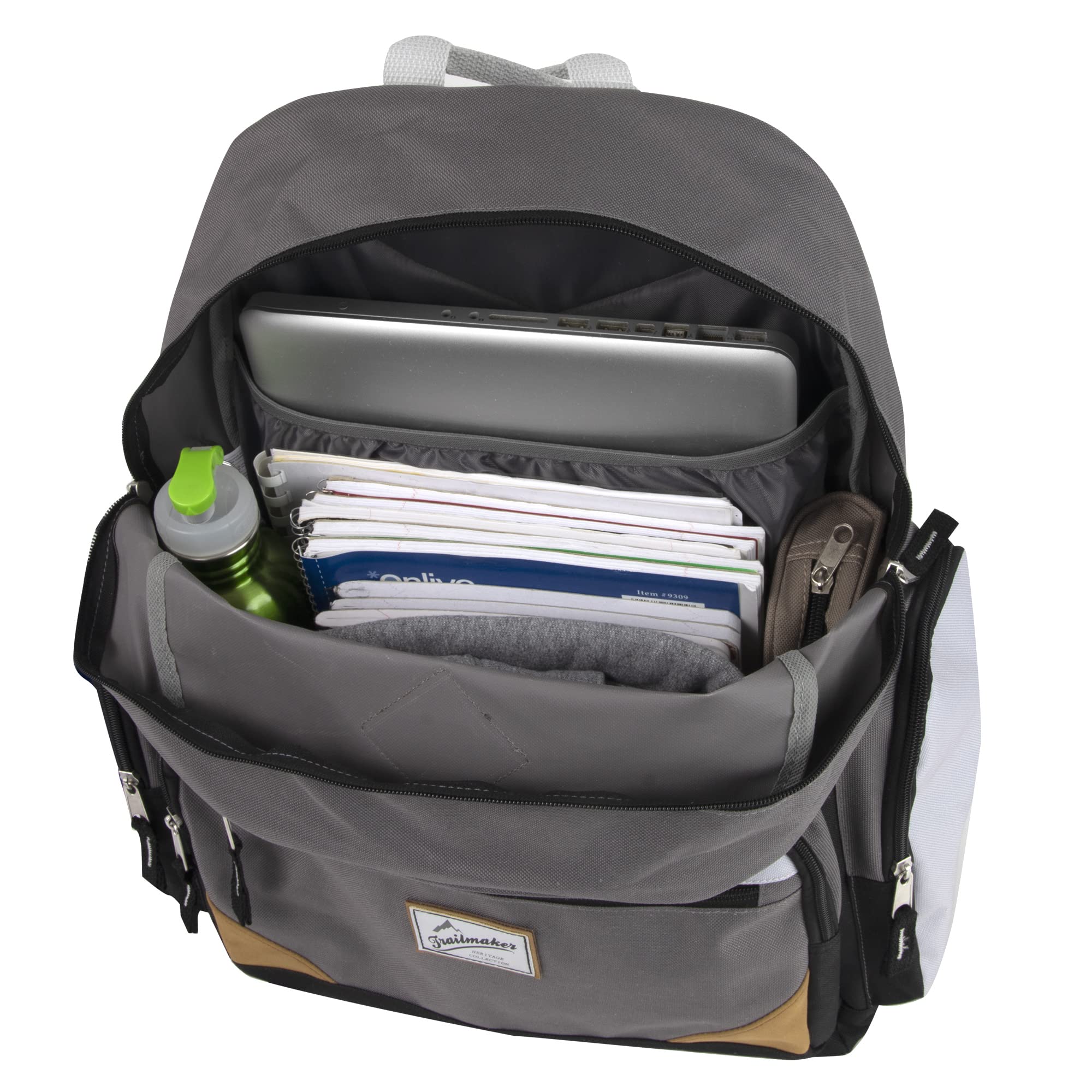 24 Pack Bulk Laptop Backpacks for Travel & Business - Waterproof Multipocket Backpacks for Work, School & Commuting - Durable Backpacks for Homeless Adults & Nonprofit Organizations Wholesale