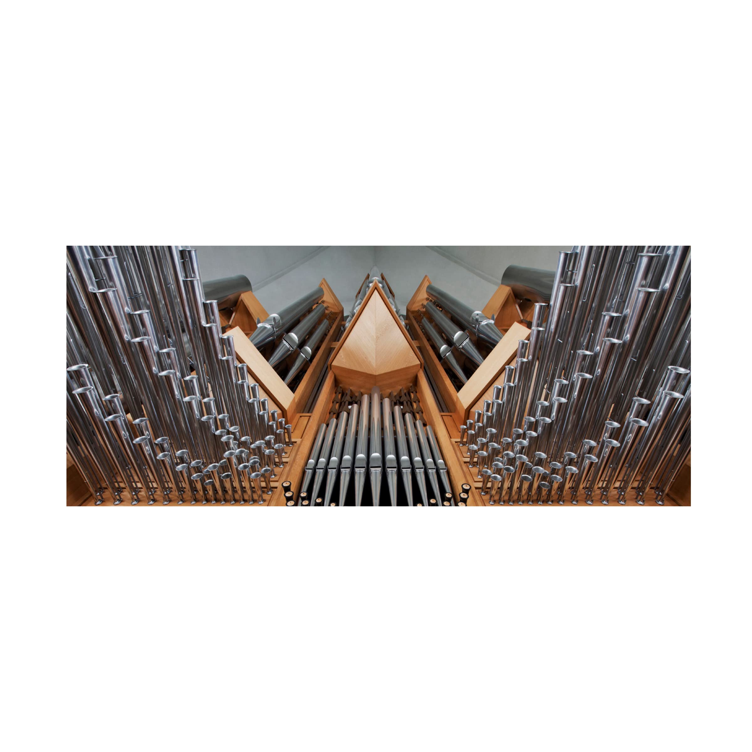 Trademark Fine Art 'Organ' Canvas Wall Art by Bragi Ingibergsson - Modern Abstract Painting for Living Room, Bedroom & Office Decor