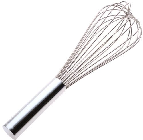 Premium Stainless Steel Balloon Whisk 12 Inch - Professional Kitchen Whisk for Baking, Mixing, Beating Eggs - Ideal for Home Chefs & Bakers