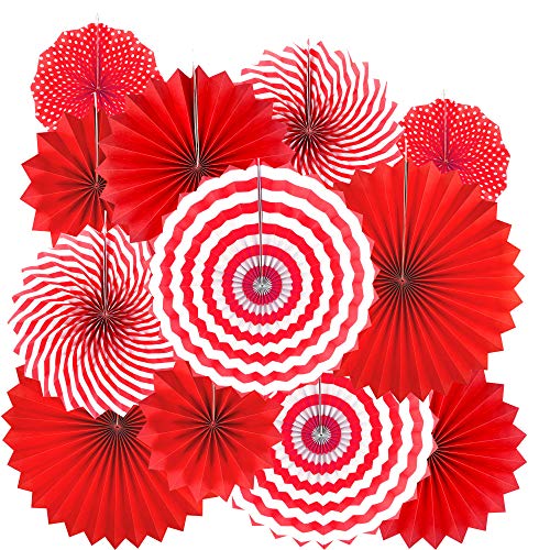 Paperfan12t-red