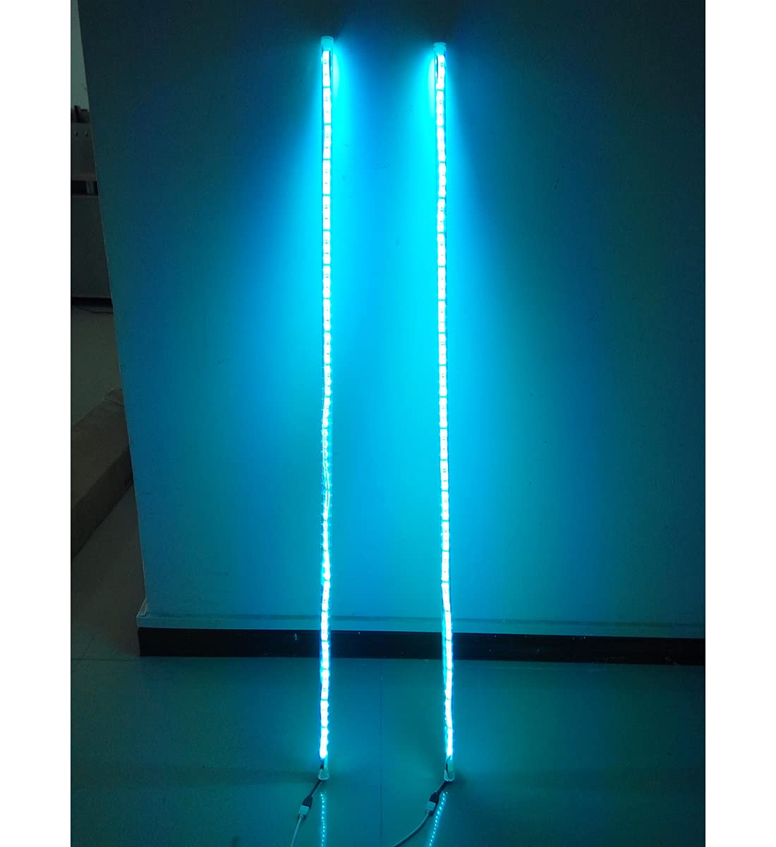 2PC 5ft LED Whip Lights - Bluetooth App Controlled RGB Color Changing Off-Road Lights for UTV, ATV, RZR, Sand Dune Buggy & Truck - Perfect for Night Riding, Camping & Off-Road Adventures